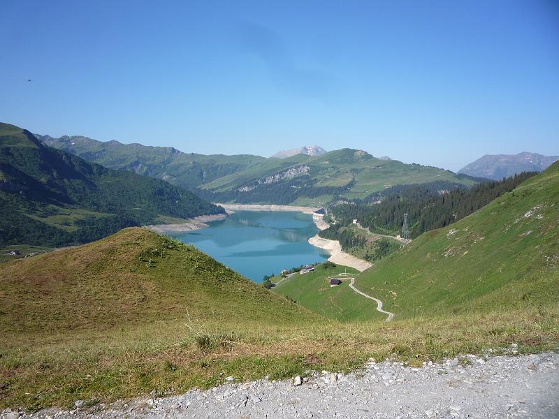 P1060169.JPG - Le lac de Roselend